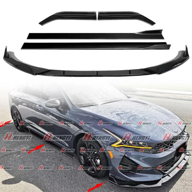 FOR KIA K5 GtLine 20212024 Front Rear Bumper Splitter Spoiler Side