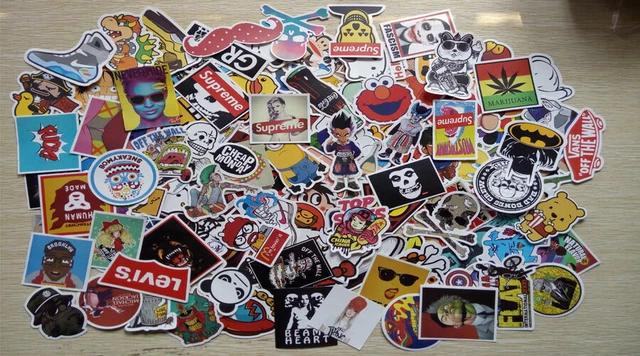 2 Autocollants Néon Visage Fun - Sticker Tuning Voiture, JDM, Déco Vélo Ou Camion