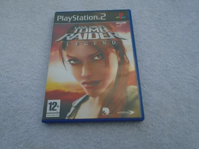 Lara Croft Tomb Raider: Legend (Sony PlayStation 2, 2006) Game