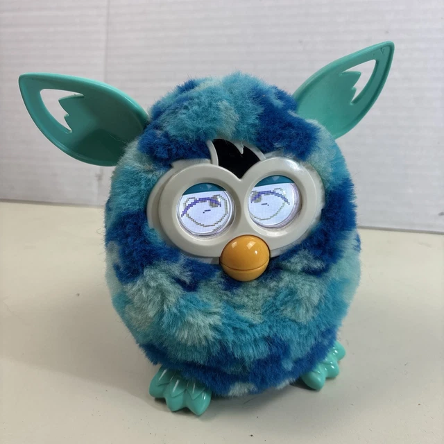 Figurine Furby Boom 2012 Toys French Version figure Black Charcoal Gray