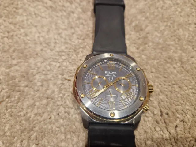 Bulova marine star men's Watch