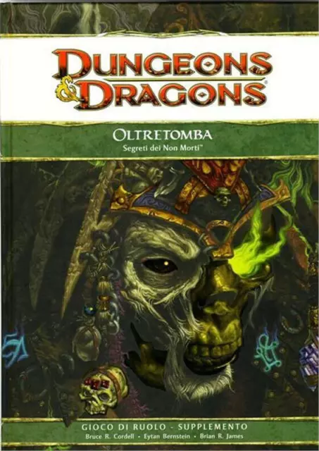 D&D Dungeons & Dragons 4ª Edizione Oltretomba Segreti dei Non Morti NUOVO