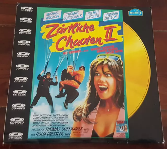 Originale Laser Disc Zärtliche Chaoten II Helmut Fischer Thomas Gottschalk