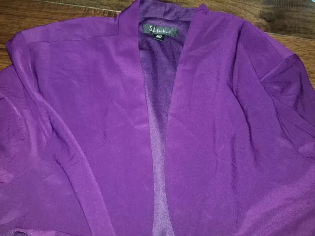 Women's Dress. 22W.  S.L. Fashions from David's Bridal. Plum 1 Piece Only