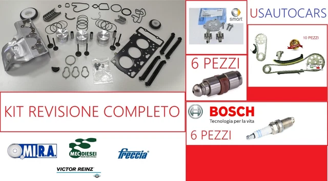 Quality Parts Engine Overhaul Kit For Smart 450 0.6 600cc (40/45 KW) M160.R3 - Pistons, Bearings, Valves, Gaskets, Head Bolts - View #2