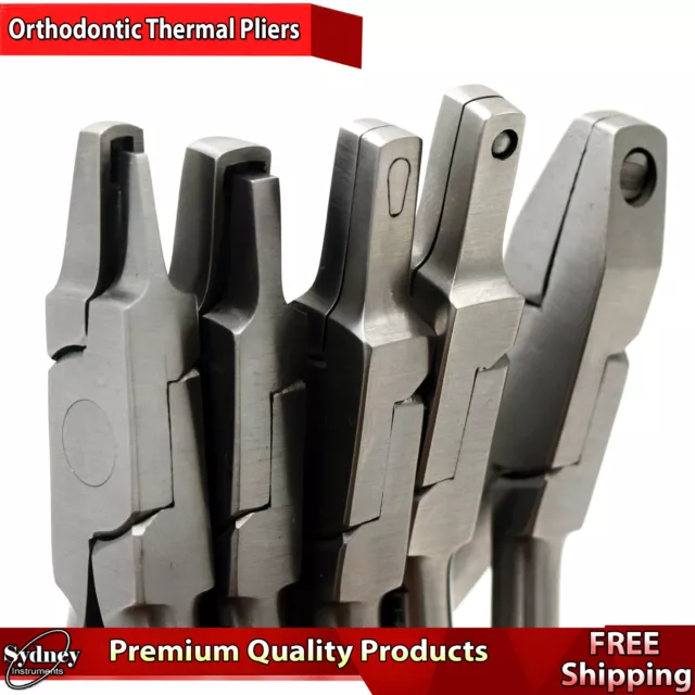 Orthodontic Thermal Pliers Forming Retainer Invisable Aligner Punch Plier
