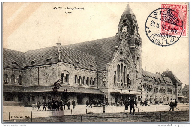 57 METZ - la gare