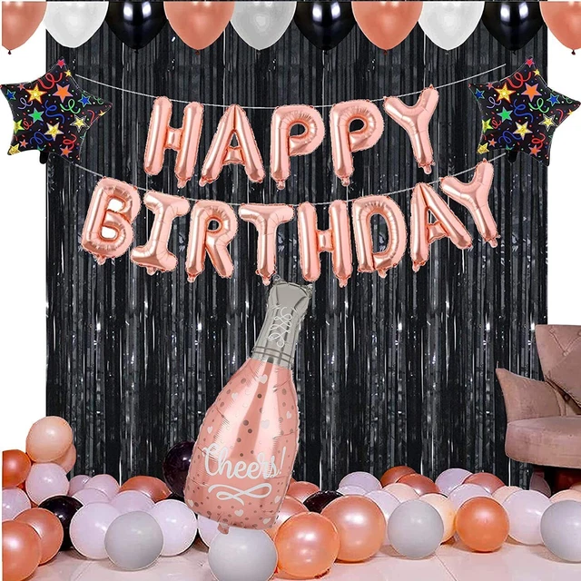 Set Decoración Fiesta 46 Piezas (FELIZ CUMPLEAÑOS) Envío Gratis