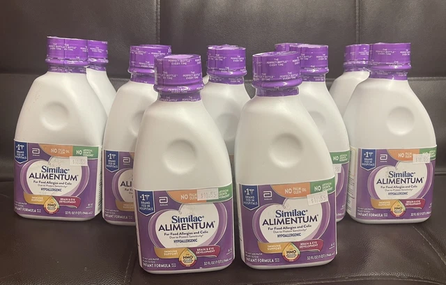 12 Similac Alimentum Hypoallergenic Baby Infant Formula 32oz ( Exp 03/01/2024)