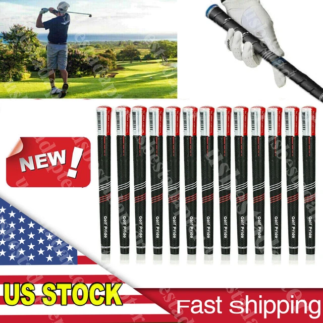 13PCS For Golf Pride CP2 Pro Grips Golf Club Swing Grip Midsize 60R Red NEW