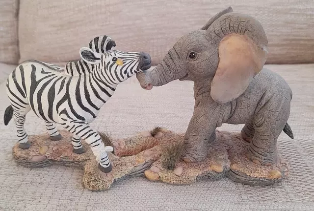 Tuskers  Henry & Punda Milia the Zebra Keep your Chin Up 90885  Unboxed
