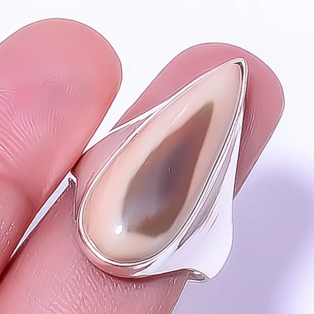 Imperial Jasper - Guadalajara Gemstone 925 Sterling Silver Ring 9 T5 A319