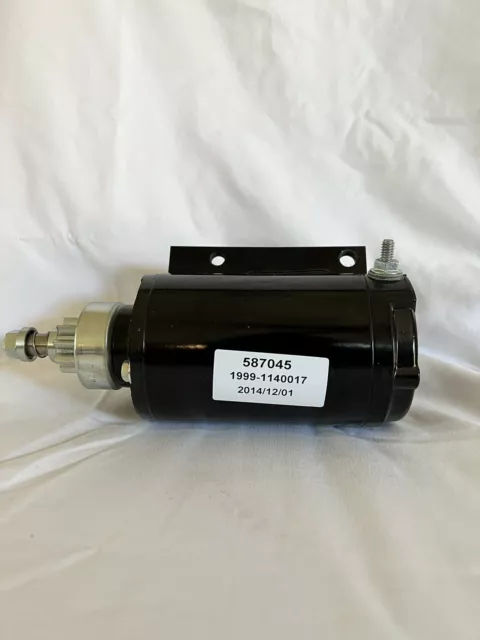 Johnson/Evinrude/OMC OEM Starter Motor Assembly - P/N: 0587045, 587045