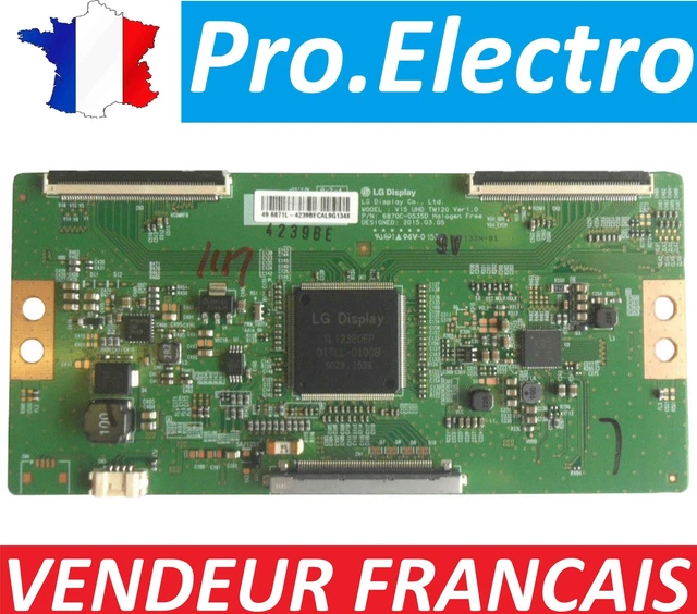 Carte T-Con Pour TV Grundig 55GEU7900B - Neuve (ouverte, Jamais Utilisée)