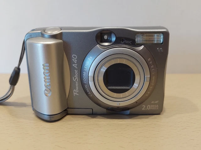 Canon PowerShot A40 オールド　pc1019 Canon PowerShot A40 PC1019 2.0 Mega Pixel 7.5X Zoom (Parts