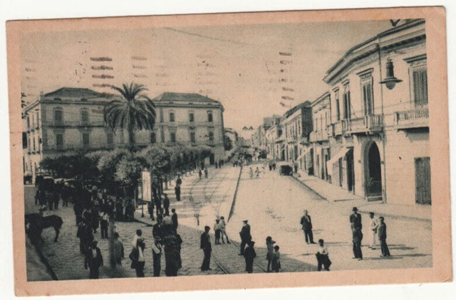 23-24167 - Napoli Afragola - Piazza Belvedere E Corso Garibaldi Viaggiata 1935