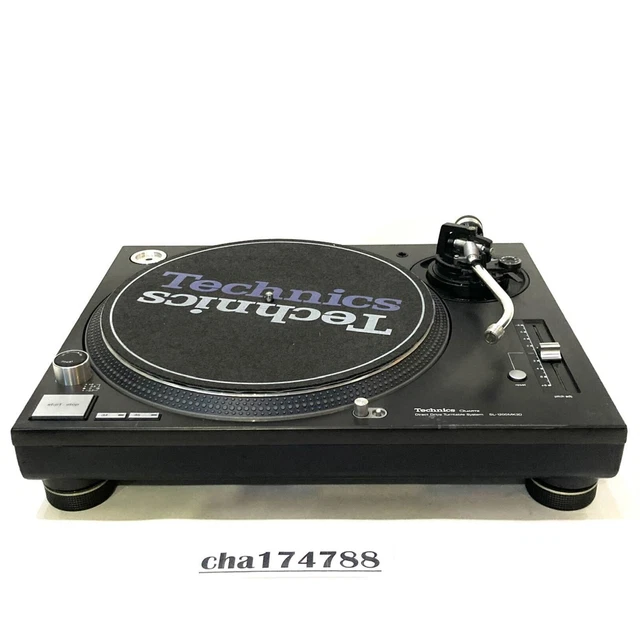 Technics SL-1200MK3D Technics turntable Black Operation confirmed [Excellent]
