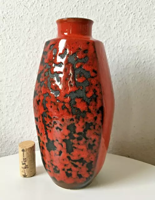 Gerz Keramik Vase Fat Lava 70er 70s 60s 60er,  jopeko  wgp pop ü p roth 29 cm h