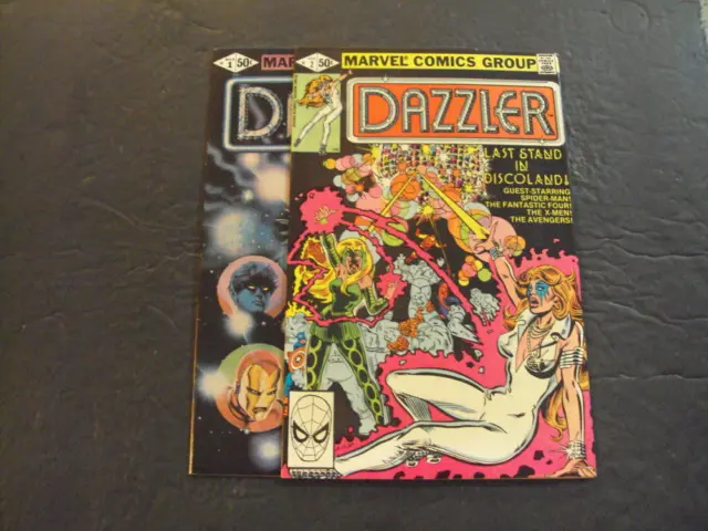 2 Iss Dazzler #1-2 Mar-Apr 1981 Bronze Age Marvel Comics Uncirculated ID:48183