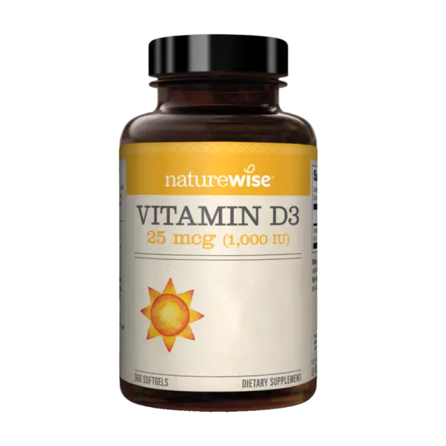 Vitamine D3 (360 Softgels)