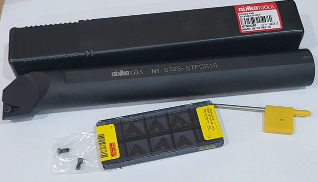 1pc NT-S32S-STFCR16 Boring Bar NIKKOTOOLS + 10pcs TCMT 16T312-PR 4325 SANDVIK