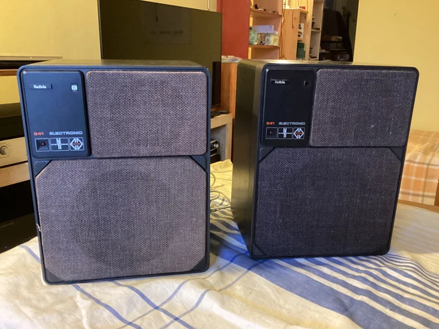 Paire D'enceintes Radiola (Philips) MFB 22RH544 – Asservies/amplifiées
