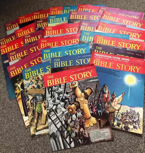 Complete Set Of The Bible Story Magazine (From 1964)