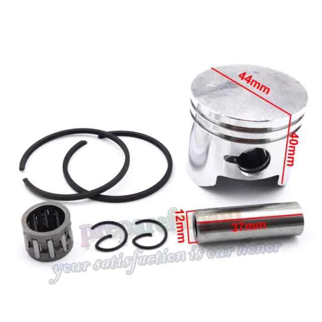 44mm Piston 12mm Pin 49cc 2 Stroke Engine Mini Quad ATV Pocket Dirt Bike