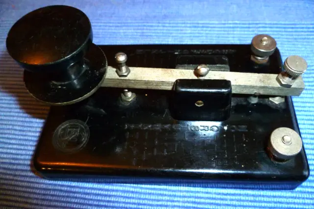 Vintage Morse Code Code Key Made in England