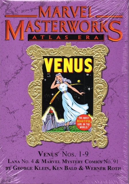 Marvel Masterworks Mmw Vol 164 Atlas Era "Venus Vol 01" Dm Foil Variant Hc