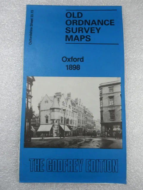 OXFORD 1898 - Old Ordnance Survey Maps Godfrey Edition