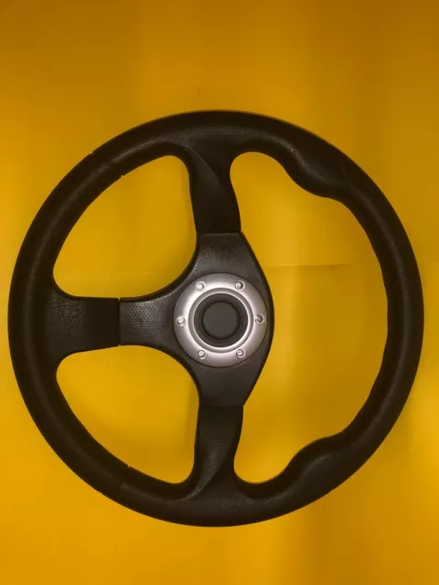 SPORTS STEERING WHEEL For Greenfield Ride On Mower Replaces Oem