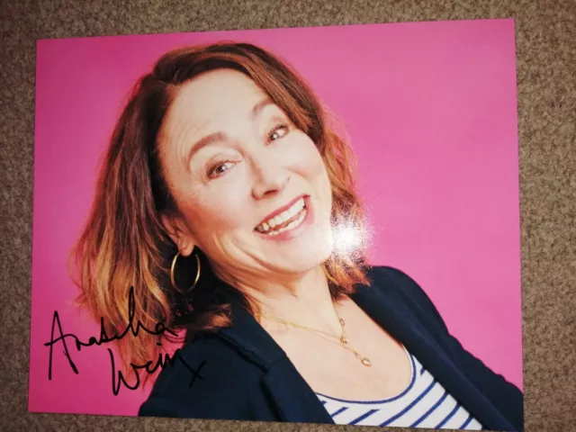 Arabella Weir Hand Signed 10x8" Photo Autograph The Fast Show Doctor Who Actress