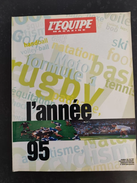 MAGAZINE L'ÉQUIPE SPÉCIAL Bilan 1995 numéro 718 Décembre 1995 EUR 5,00