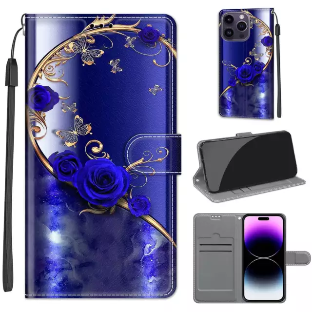 Rose Butterfly Phone Case For iPhone Samsung Huawei Honor Xiaomi OPPO Moto Sony