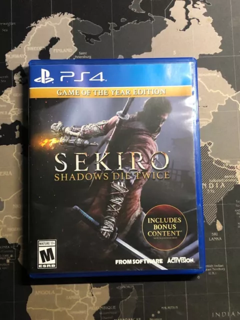 🔥Sekiro Shadows Die Twice Game Of The Year (Goty) Ps4/Ps5🔥