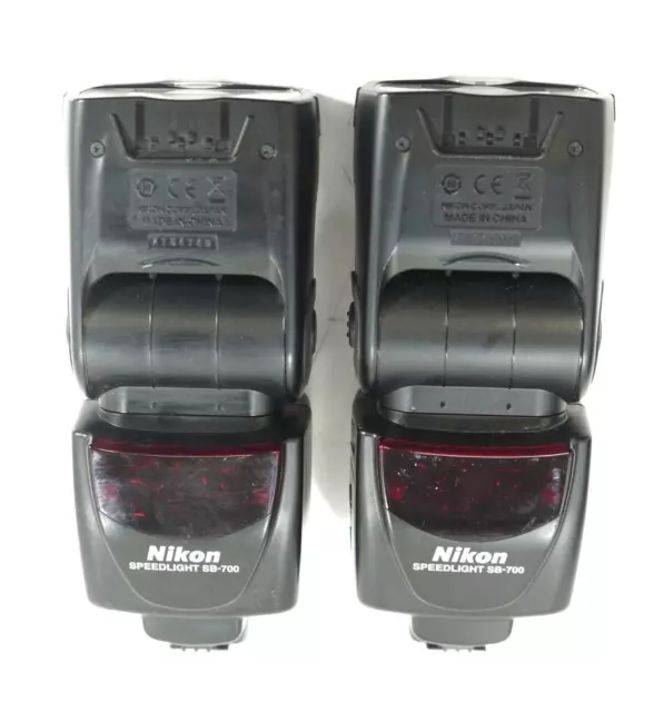 LOTE DE 2 flashes Speedlight Nikon SB-700 AF - TAL CUAL - envío gratuito