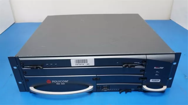 POLYCOM RealPresence Collaboration Server RMX-2000 Multipoint Control Unit (MCU) 2