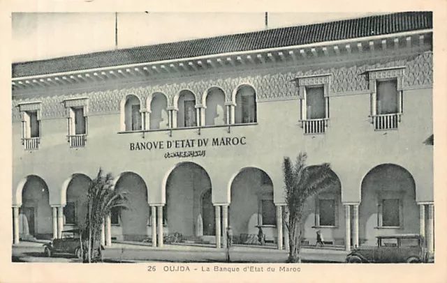 Maroc - OUJDA - Banque d'Etat du Maroc - Ed. A. Verney 26