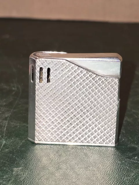 Briquet Lighter  Maruman Halley DL-6 silver plated Electronic gas lighter