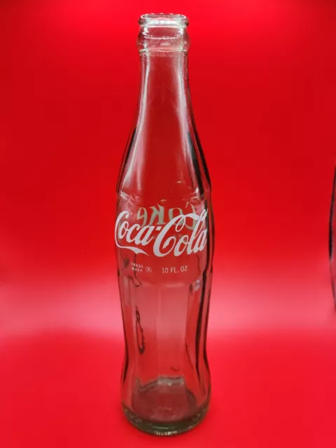 COCA-COLA BOTTLE-Santa Rosa California-10FL OZ-(68 04) Empty-Trademark P