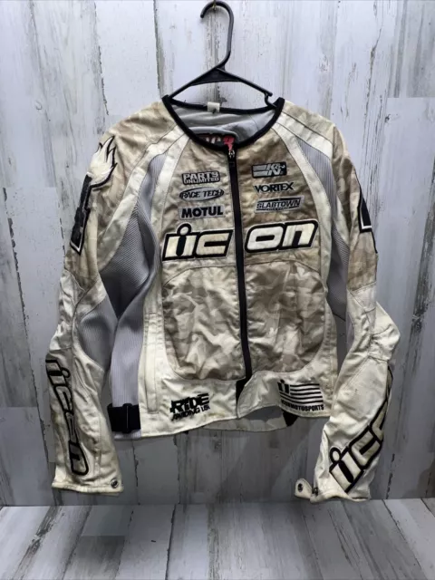 Icon Team Merc Stage 3 Armor Textile Motorcycle Jacket 海外 即決-