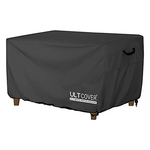 ULTCOVER Rectangular Gas Fire Pit Table Cover 42x24 inch Waterproof Heavy Dut...