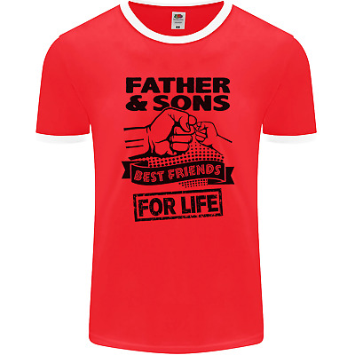 Father & Sons Best Friends for Life Mens Ringer T-Shirt FotL