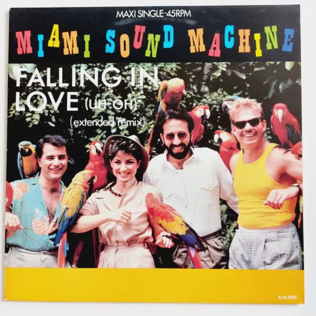 ✿ 12" Maxi 45 ✿ Miami Sound Machine : Falling In Love (Extended Remix 6:10)