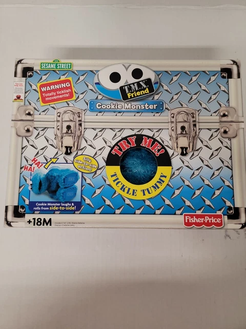 SESAME STREET COOKIE Monster Tickle Tummy TMX Friend Fisher Price