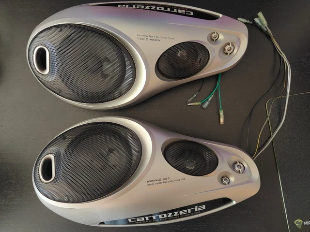 Pioneer TS-X380 CARROZZERIA USED BASS-REFLEX Type 4-Way Speaker