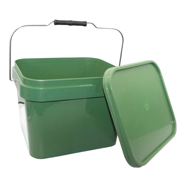 Vieux Seau à Appât En Aluminium Pour La Pêche En Eau Douce - Vintage USA