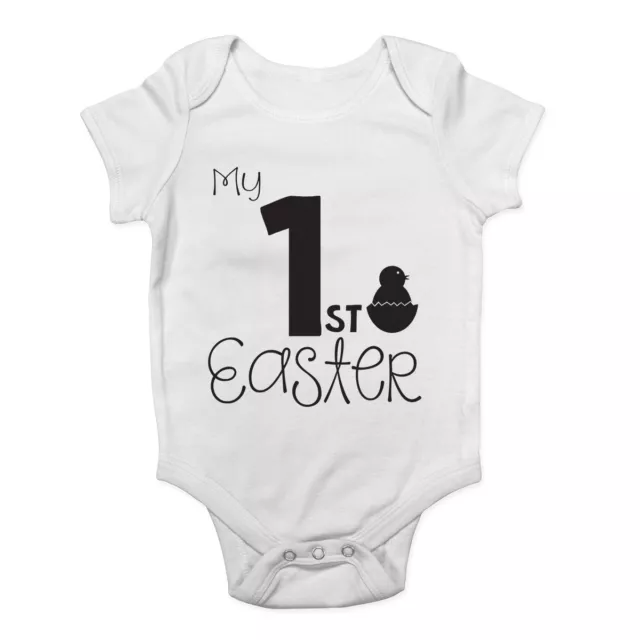 My 1st Easter 2018 Chick Boys Niñas Unisex Bebé Crecimiento Chaleco Body Regalo