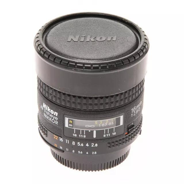 Nikon 16mm f/2.8D ED AF NIKKOR Lens - U.S.A. Warranty